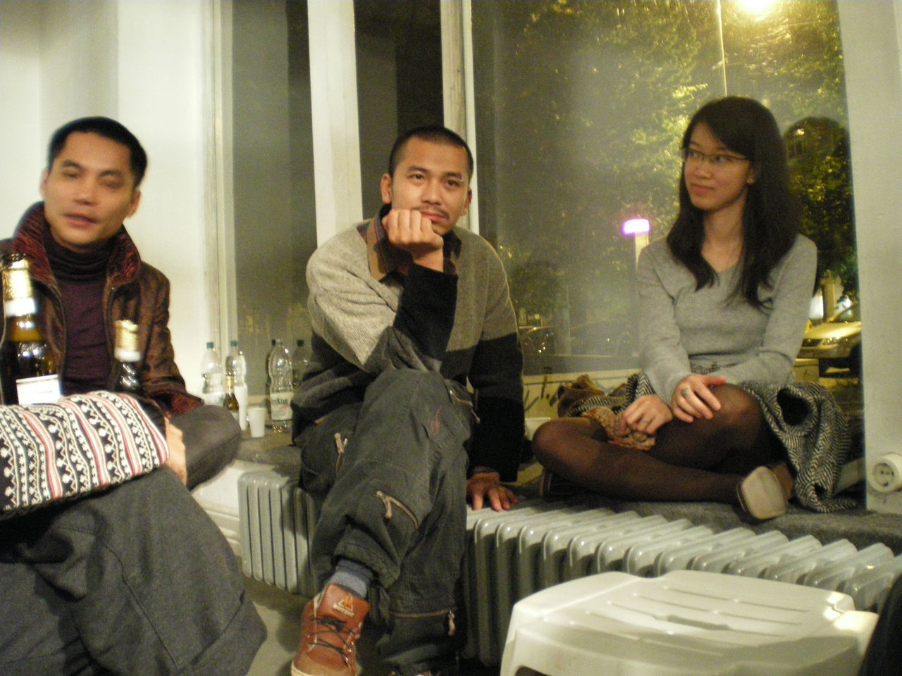 Photographic documentation of RYLLEGA Berlin (Nguyen Minh Thanh, Nguyen Anh Tuan and a visitor, 17 September 2008)